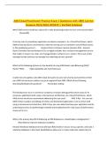 AWS Cloud Practitioner Practice Exam &vert; Questions with 100&percnt; Correct&NewLine;Answers 2025&sol;2026 UPDATE &vert; Verified Solutions