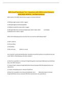 AWS Cloud Practitioner Test &vert; Questions with 100&percnt; Correct Answers&NewLine;2025&sol;2026 UPDATE &vert; Verified Solutions