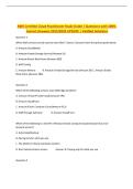 AWS Certified Cloud Practitioner Study Guide &vert; Questions with 100&percnt;&NewLine;Correct Answers 2025&sol;2026 UPDATE &vert; Verified Solutions