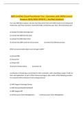AWS Certified Cloud Practitioner Test &vert; Questions with 100&percnt; Correct&NewLine;Answers 2025&sol;2026 UPDATE &vert; Verified Solutions