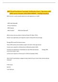 AWS Cloud Practitioner Essentials Certification Exam &vert; Questions with&NewLine;100&percnt; Correct Answers 2025&sol;2026 UPDATE &vert; Verified Solutions