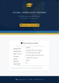 PYC2601 Exam Revision OCT&sol;NOV 2026 Questions & Answers Past Papers 2026