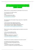 Test Bank for Introduction to Physical and Human Geography D199 by Western Governors University Study Guide and Practice Question Resource