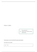 DEP 2004 IRSC HUMAN DEVELOPMENT EXAM 1 2020 QUESTIONS AND ANSWERS 100&percnt; CORRECT QUIZZES UPDATED 2026&sol;2027