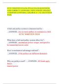 FCTC WRITTEN EXAM&comma; FINAL EXAM QUESTIONS&NewLine;AND CORRECT ANSWERS &vert; NEW UPDATE 2026&sol;2027&NewLine;&lpar;VERIFIED ANSWERS&rpar; &vert; GRADED A&plus; &vert; GUARANTEED&NewLine;PASS&period;
