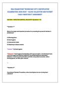 NHA PHlebotomy tecHNiciAN &lpar;cPt&rpar; certificAtioN&NewLine;exAmiNAtioN&comma; 2026&sol;2027 &ndash; blood collectioN ANd PAtieNt&NewLine;cAre comPeteNcy AssessmeNt 