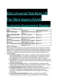 S-Tier Elite UK Fair Work Agency &lpar;GLAA&rpar; Licensing Assessment Test Bank 2026&sol;2027 &vert; 20&plus; Mastery Questions  