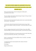 WGU D440 NUTRITION OBJECTIVE ASSESSMENT FINAL EXAM &vert;COMPLETE QUESTIONS WITH EXPERT SOLUTIONS &vert; 2026 LATEST UPDATED &vert; GET A&plus;