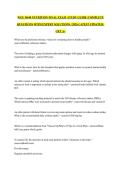 WGU D440 NUTRITION FINAL EXAM  STUDY GUIDE &vert;COMPLETE QUESTIONS WITH EXPERT SOLUTIONS &vert; 2026 LATEST UPDATED &vert; GET A&plus;