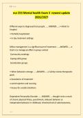 nur 253 Mental health Exam 3  newest update &NewLine;2026&sol;2027 