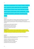 2023 RN LEADERSHIP ATI PROCTORED FORM A &NewLine;& B&comma; EXAM & 2023 NGN RN ATI LEADERSHIP &NewLine;PROCTORED EXAM AND 2023 RETAKE EXAM &NewLine;WITH NGN QUESTIONS AND ANSWERS&comma; 100&percnt; &NewLine;VERIFIED NEWEST VERSION UPDATE&lpar;2026-&NewLine;2027&rpar; &NewLine;