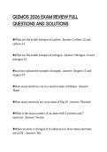 GIZMOS 2026 FINAL PAPER QUESTIONS&NewLine;AND VERIFIED SOLUTIONS