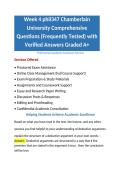 Week 4 phil347 Chamberlain University Comprehensive Questions &lpar;Frequently Tested&rpar; with Verified Answers Graded A&plus;