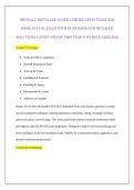 &NewLine;DRYWALL INSTALLER NCCER CERTIFICATION EXAM 2026 BANK ACTUAL EXAM WITH QUESTIONS AND DETAILED SOLUTIONS LATEST UPDATE THIS YEAR JUST RELEASED&sol;2026
