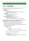 Samenvatting Beginselen van Productie- en Logistiek Management - 2025&sol;2026 - D0T18A &lpar;TEW & HIR&rpar;