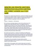 GERIATRIC NURSING EXAM&NewLine;PREPARATION TEST BANK 2026&NewLine;COMPLETE PRACTICE QUESTIONS
