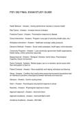 PSY-352 FINAL EXAM STUDY GUIDE