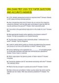 GBA EXAM STUDY GUIDE 2026 COMPLETE&NewLine;SOLVED QUESTIONS EDITION