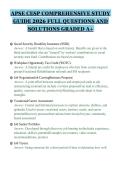 APSE CESP COMPREHENSIVE STUDY&NewLine;GUIDE 2026 FULL QUESTIONS AND&NewLine;SOLUTIONS GRADED A&plus;