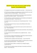 CSFA SFA 20 Test with all Correct & 100&percnt; Verified Answers &vert;Guaranteed to Pass