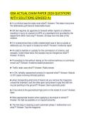 G202 EXAM 2 IU KREFT CERTIFICATION&NewLine;REVIEW SET 2026 QUESTIONS WITH&NewLine;ANSWERS GRADED A&plus;