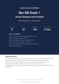 NAPLEX Exam Actual Exam 2026&sol;2027 &vert; Complete Exam-Style Questions &vert; 100&percnt; Verified &ndash; Detailed Rationales &ndash; Pass Guaranteed &ndash; A&plus; Graded&NewLine;&NewLine;
