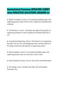 Geotechnical Foreman BOARD&NewLine;EVALUATION 2026 GUARANTEED PASS&NewLine;ANSWERS GRADED A&plus;