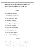 MORTUARY LAW EXAM &ndash; QUESTIONS AND ANSWERS &vert; VERIFIED AND WELL DETAILED&NewLine;ANSWERS &vert; PLUS RATIONALES &vert; GUARANTEED PASS &vert; LATEST EXAM UPDATE