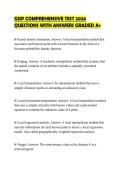 GISP ACTUAL PAPER 2026 QUESTIONS&NewLine;WITH SOLUTIONS GRADED A&plus;