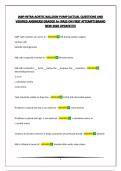 IABP-INTRA-AORTIC BALOON PUMP &vert; ACTUAL QUESTIONS AND VERIFIED ANSWERS&vert;GRADED A&plus;&vert;PASS ON FIRST ATTEMPT&vert;BRAND NEW 2026 UPDATE&excl;&excl;&excl;&excl;&excl;&excl;