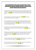 IABP MANAGEMENT-INTRA-AORTIC BALOON PUMP &vert; ACTUAL QUESTIONS AND VERIFIED ANSWERS&vert;GRADED A&plus;&vert;PASS ON FIRST ATTEMPT&vert;BRAND NEW 2026 UPDATE&excl;&excl;&excl;&excl;&excl;&excl;