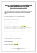IABP TEST-INTRA-AORTIC BALOON PUMP &vert; ACTUAL QUESTIONS AND VERIFIED ANSWERS&vert;GRADED A&plus;&vert;PASS ON FIRST ATTEMPT&vert;BRAND NEW 2026 UPDATE&excl;&excl;&excl;&excl;&excl;&excl;