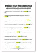 IABP eLEARNING -INTRA-AORTIC BALOON PUMP &vert; ACTUAL QUESTIONS AND VERIFIED ANSWERS&vert;GRADED A&plus;&vert;PASS ON FIRST ATTEMPT&vert;BRAND NEW 2026 UPDATE&excl;&excl;&excl;&excl;&excl;&excl;