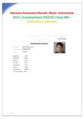 Simucase Assessment Results&colon; Wyatt- Intervention&NewLine;&lpar;SLP&rpar; &vert; Answered latest 2025&sol;26 &vert; Score 98&percnt; -&NewLine;Carlos Albizu University&period;