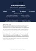 Cannon Financial Institute Trust School II Exam Actual Exam 2026&sol;2027 &vert; Complete Exam-Style Questions &vert; 100&percnt; Verified &ndash; Detailed Rationales &ndash; Pass Guaranteed &ndash; A&plus; Graded&NewLine;&NewLine;