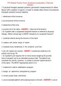 PTA Boards Practice Exam Questions-scorebuilders 3 Sets and Answers