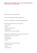 PNH301 - Test 2 Exam Questions & Answers &vert; 100&percnt; Verified solutions &lpar;2026&rpar; UPDATE &vert;2026&excl;&excl; STUDY GUIDE EXAM&NewLine;