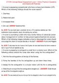 ATI RN Concept-Based Assessment Level 1 Online Practice A Questions and Answers with Rationale