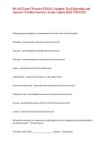 Bio 161 Exam 5 Practice EXAM&comma; Complete Test &vert;&vert; Questions and Answers &lpar;Verified Answers&rpar; &lpar;Latest Update 2026&rpar; UPDATE&excl;&excl;&NewLine;