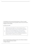 PRAXIS 5383 QUESTIONS &sol;CORRECT ANSWERS 