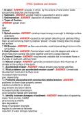 CPESC Questions and Answers