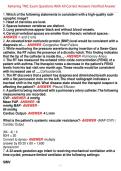 Kettering TMC Exam Questions With All Correct Answers &lpar;Verified Answer&rpar;