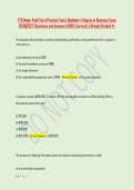 ETS Major Field Test &lpar;Practice Test&rpar;&colon; Bachelor's Degree in Business Exam &NewLine;2026&vert;2027 Questions and Answers &lpar;100&percnt; Correct&rpar; &vert; Already Graded A&plus; 