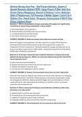 Geriatric Nursing Exam Prep &ndash; Real Practice Questions&comma; Answers & Detailed Rationales &lpar;Updated 2026&rpar;  &vert; Aging Process & Older Adult Care&comma; Chronic Disease Management&comma; Dementia & Alzheimer&rsquo;s Care&comma; Medication Safety & Polypharmacy&comma; Fall Prevention & Mobility 