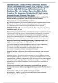California Insurance License Exam Prep &ndash; Real Practice Questions&comma; Answers & Detailed Rationales &lpar;Updated 2026&rpar;  &vert; Property & Casualty Insurance&comma; Life & Health Coverage&comma; California Insurance Laws & Regulations&comma; Policy Interpretation & Underwriting&comma; Claims 