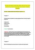 NSC EMT ENTRANCE EXAM TEST BANK 2026 ACTUAL EXAM&NewLine;COMPLETE ACCURATE QUESTIONS AND CORRECT VERIFIED&NewLine;ANSWERS&NewLine;