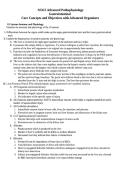N5315 Advanced Pathophysiology Gastrointestinal Core Concepts and Objectives with Advanced Organizers &vert;With 100&percnt; Correct And Verified Answers&vert; Updated &vert; New edition&vert; Chamberlain College of Nursing