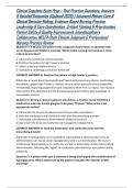 Clinical Capstone Exam Prep &ndash; Real Practice Questions&comma; Answers & Detailed Rationales &lpar;Updated 2026&rpar; &vert; Advanced Patient Care & Clinical Decision-Making&comma; Evidence-Based Nursing Practice&comma; Leadership & Care Coordination&comma; Critical Thinking & Prioritization&comma; Pa