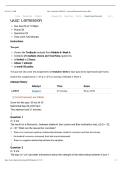 EDUC 812 Correlation Quiz &vert; Complete Questions and Answers &vert; 2026 Updated &vert; 100&percnt; Correct&period;