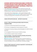 CAHIMS CERTIFICATION EXAM 2026 &vert; COMPLETE CAHIMS REVIEW GUIDE &lpar;2ND EDITION&rpar; &vert; HEALTH IT FUNDAMENTALS STUDY MATERIAL &vert; PRACTICE QUESTIONS & ANSWERS